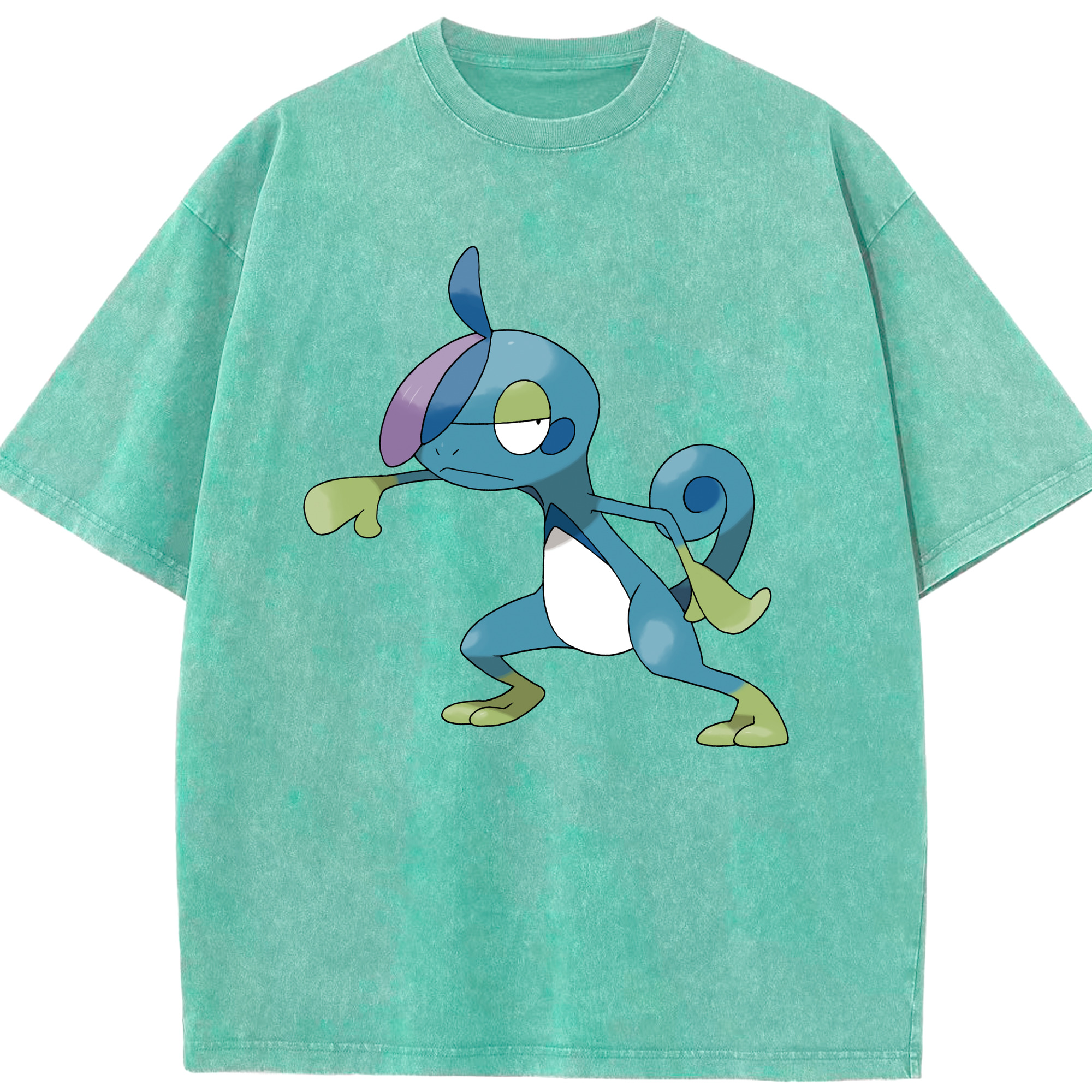 （画像用） ポケットモンスター Pokémon 綿100% ヴィンテージ風 半袖Tシャツ（フロントプリント）